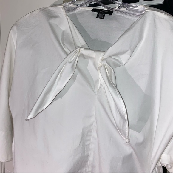 Lord & Taylor Cotton 3/4 Sleeve Top - Picture 2 of 8